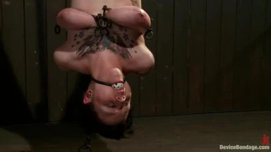 Video thumbnails for Reaping of Ruby - Ruby Reaper - Device Bondage depicting bdsm, tit torment, thighs caned, suspended, vibrator